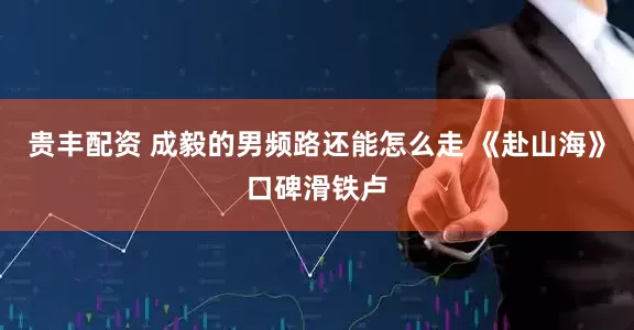 贵丰配资 成毅的男频路还能怎么走 《赴山海》口碑滑铁卢